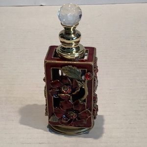 Bejewelled Flower Perfume Bottle